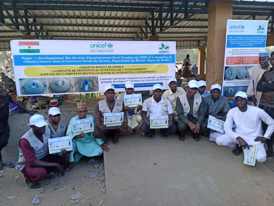 Équipe EAM Progrès sur le terrain au Niger
